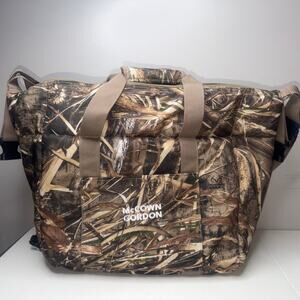 RealTree Max 5 Camouflage Pattern Hunting Blind Logo Soft Side Large Cooler